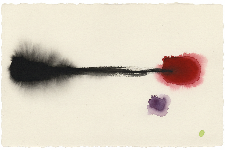 Analog abstract gift card artwork