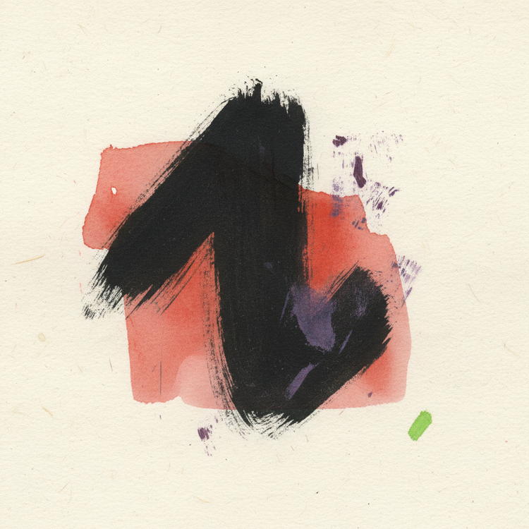 Analog abstract test product artwork